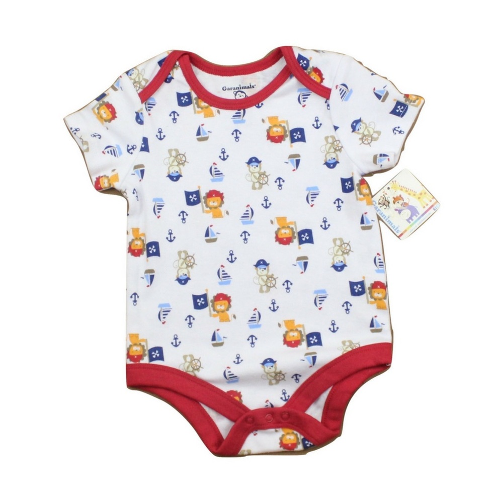 NWT Pirate Theme Bodysuit, Size 12 Months